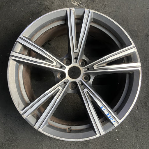 19" BMW 330e 21-24 19x8, , V spoke Original OEM Wheel Rim - Additional View