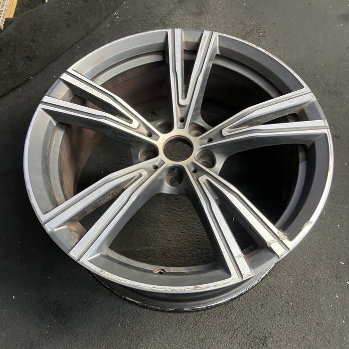 19" BMW 330e 21-24 19x8, , V spoke Original OEM Wheel Rim - View 7