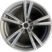 19" BMW 330e 21-24 19x8, , V spoke Original OEM Wheel Rim - Front View