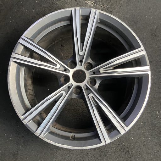 19" BMW 330e 21-24 19x8, , V spoke Original OEM Wheel Rim - Additional View
