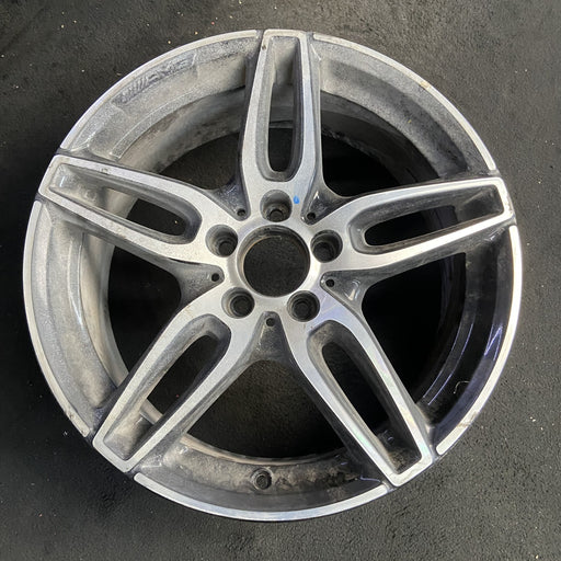 18" MERCEDES CLA-CLASS 17 117 Type, CLA250, 18x7.5, w/AMG, black accents - Additional View
