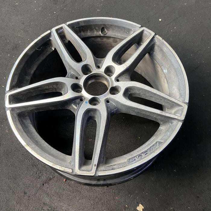 18" MERCEDES CLA-CLASS 17 117 Type, CLA250, 18x7.5, w/AMG, black accents - View 8
