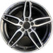 18" MERCEDES CLA-CLASS 17 117 Type, CLA250, 18x7.5, w/AMG, black accents - Front View