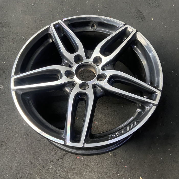 18" MERCEDES CLA-CLASS 17 117 Type, CLA250, 18x7.5, w/AMG, black accents - View 8