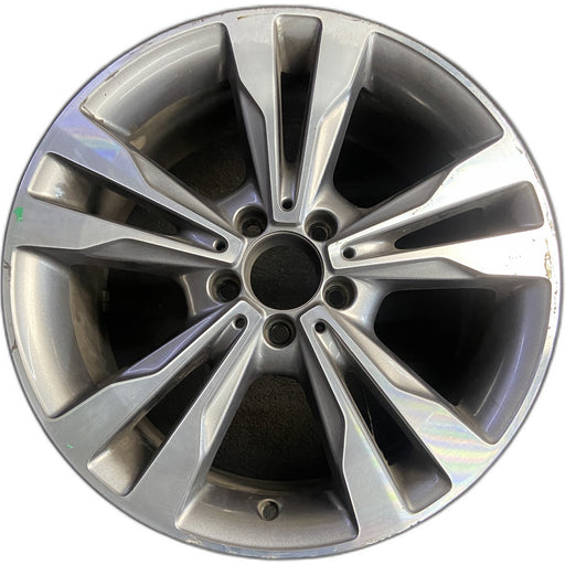 18" MERCEDES C-CLASS 15 205 Type, , C300, 18x8.5 Original OEM Wheel Rim - Front View