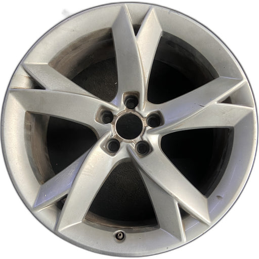 19" AUDI A5 08-09 19x8.5, 5 spoke, scissor spoke Original OEM Wheel Rim - Front View