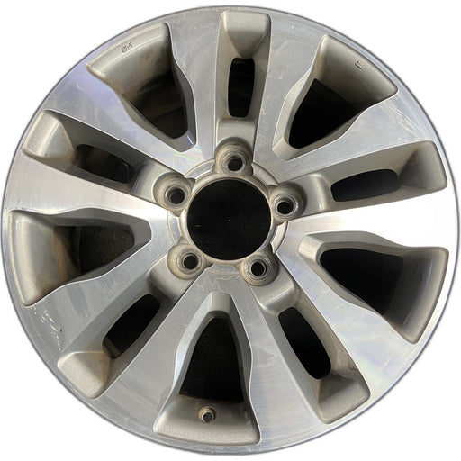 20" SEQUOIA 08-17 20x8, , 10 spoke, silver inlay Original OEM Wheel Rim - Front View