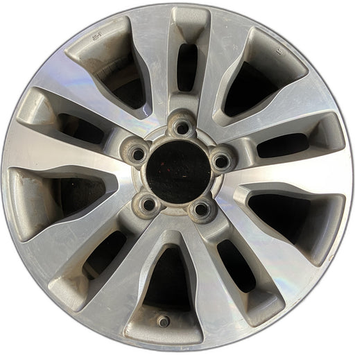 20" SEQUOIA 08-17 20x8, , 10 spoke, silver inlay Original OEM Wheel Rim - Front View