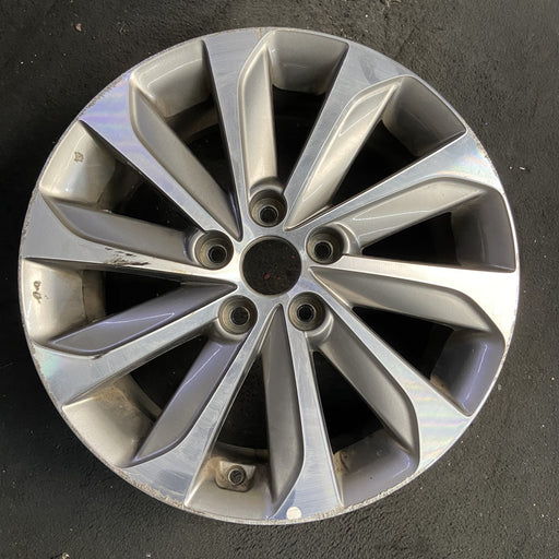 17" SONATA 15 17x7, exposed lug nuts, w/o Original OEM Wheel Rim - Additional View