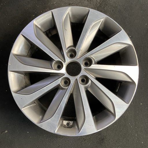 17" SONATA 15 17x7, exposed lug nuts, w/o Original OEM Wheel Rim - Additional View