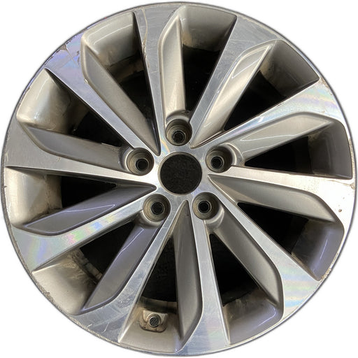 17" SONATA 15 17x7, exposed lug nuts, w/o Original OEM Wheel Rim - Front View