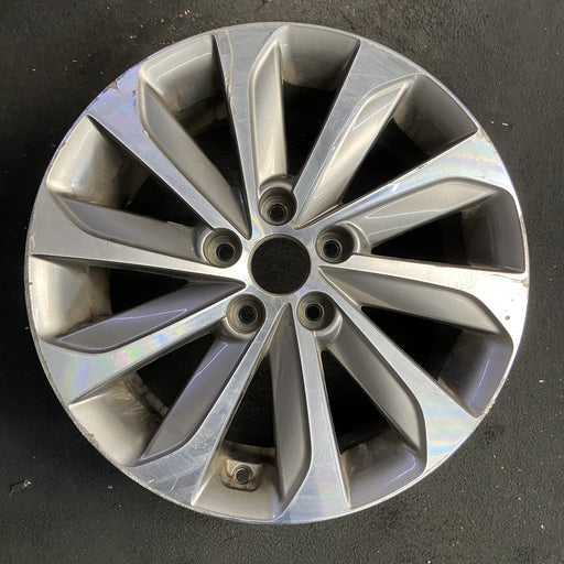 17" SONATA 15 17x7, exposed lug nuts, w/o Original OEM Wheel Rim - Additional View