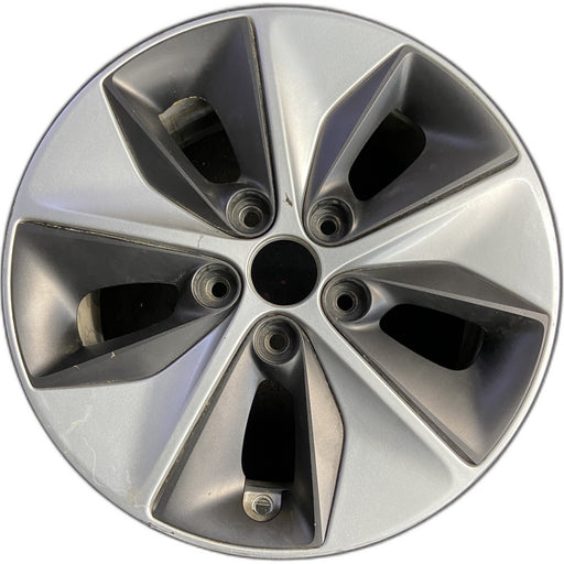16" IONIQ 17-19 , 16x6.5, ID 52905G7210 Original OEM Wheel Rim - Front View