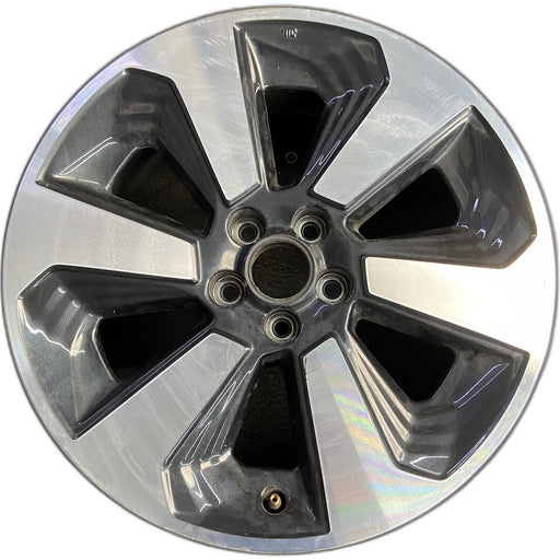 17" FORESTER 17-18 17x7, alloy , w/machined face Original OEM Wheel Rim - Front View