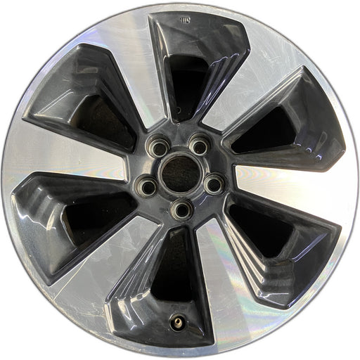 17" FORESTER 17-18 17x7, alloy , w/machined face Original OEM Wheel Rim - Front View