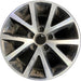 16" JETTA 15-16 16x6.5, alloy, 5 spoke , w/ inlay Original OEM Wheel Rim - Front View