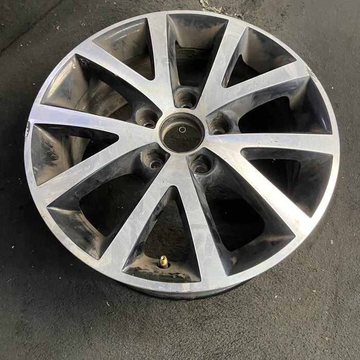 16" JETTA 15-16 16x6.5, alloy, 5 spoke , w/ inlay Original OEM Wheel Rim - View 7
