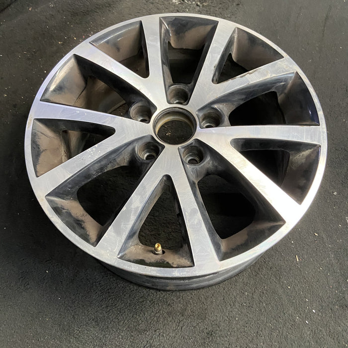 16" JETTA 15-16 16x6.5, alloy, 5 spoke , w/ inlay Original OEM Wheel Rim - View 7