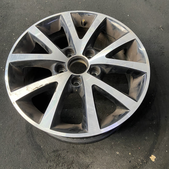 16" JETTA 15-16 16x6.5, alloy, 5 spoke , w/ inlay Original OEM Wheel Rim - View 8