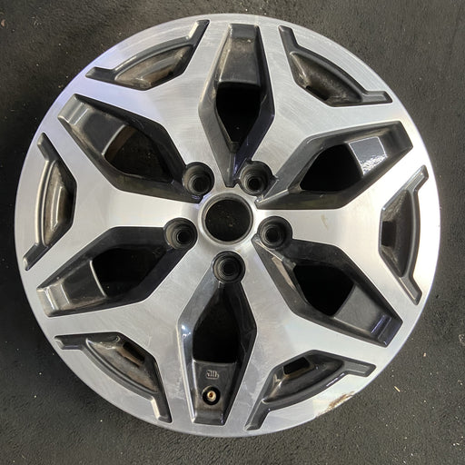 17" FORESTER 19-21 17x7, alloy, , machined face with pockets Original OEM Wheel - Additional View