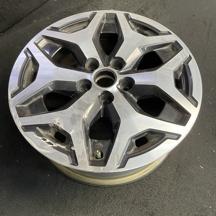 17" FORESTER 19-21 17x7, alloy, , machined face with pockets Original OEM Wheel - View 7