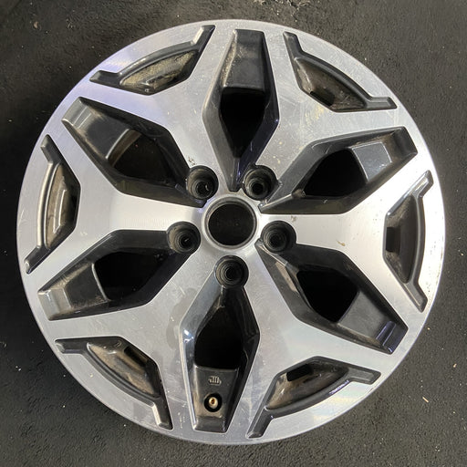 17" FORESTER 19-21 17x7, alloy, , machined face with pockets Original OEM Wheel - Additional View