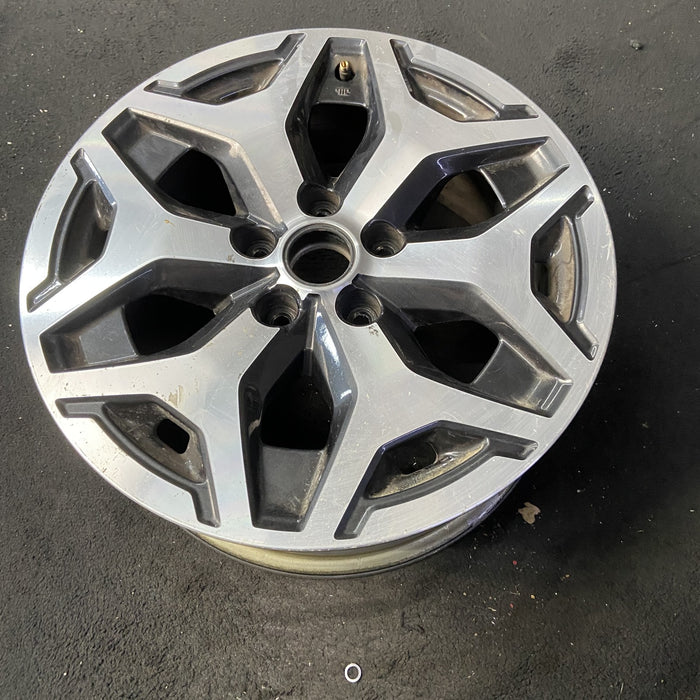 17" FORESTER 19-21 17x7, alloy, , machined face with pockets Original OEM Wheel - View 8