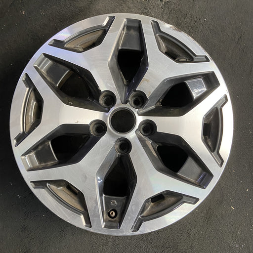 17" FORESTER 19-21 17x7, alloy, , machined face with pockets Original OEM Wheel - Additional View
