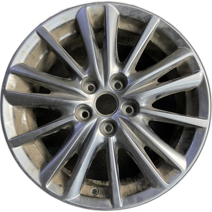 17" MAZDA CX-5 17-18 aluminum, 17x7 Original OEM Wheel Rim - Front View