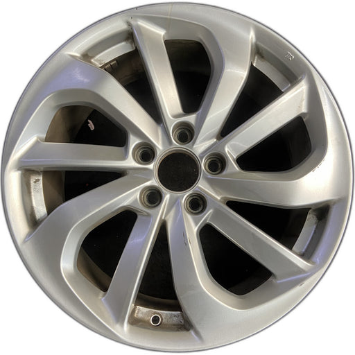 18" RDX 16 18x7.5, 10 spoke , angled spoke Original OEM Wheel Rim - Front View