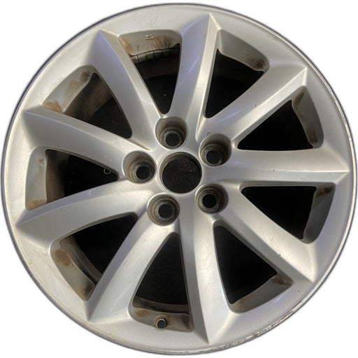 18" LEXUS LS460 07-12 , 18x7.5, 9 spoke Original OEM Wheel Rim - Front View