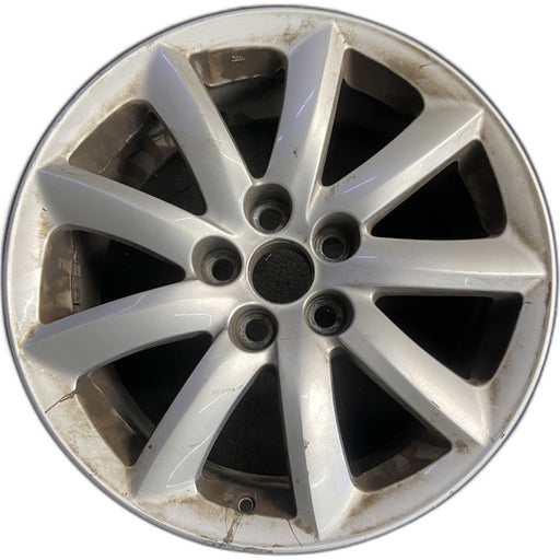 18" LEXUS LS460 07-12 , 18x7.5, 9 spoke Original OEM Wheel Rim - Front View