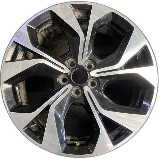 19" MUSTANG MACH-E 21-22 19x7, , machined , black pockets Original OEM Wheel Rim - Front View