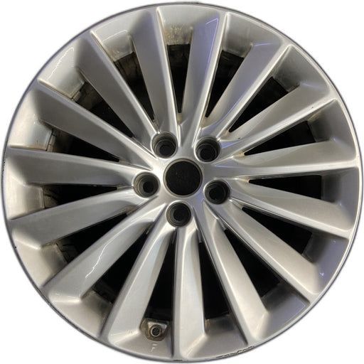 19" EQUUS 14-16 , 19x8 Original OEM Wheel Rim - Front View