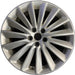 19" EQUUS 14-16 , 19x8 Original OEM Wheel Rim - Front View