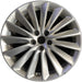 19" EQUUS 14-16 , 19x9 Original OEM Wheel Rim - Front View