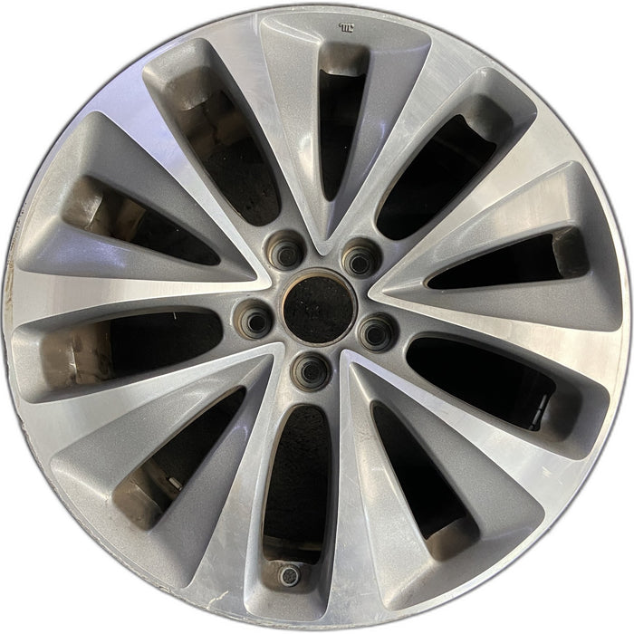 19" MDX 14-16 19x8 , , 10 spoke, w/o chrome Original OEM Wheel Rim - Front View