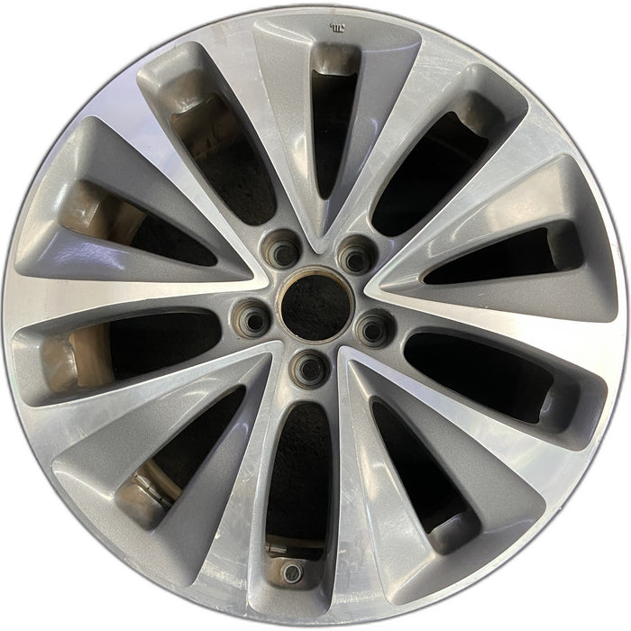 19" MDX 14-16 19x8 , , 10 spoke, w/o chrome Original OEM Wheel Rim - Front View