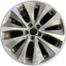 19" MDX 14-16 19x8 , , 10 spoke, w/o chrome Original OEM Wheel Rim - Front View