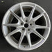 19" MUSTANG 24-26 19x8.5, , V spoke Original OEM Wheel Rim - Front View