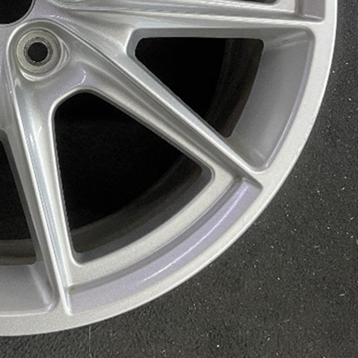 19" MUSTANG 24-26 19x8.5, , V spoke Original OEM Wheel Rim - Additional View
