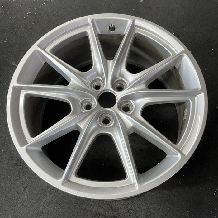 19" MUSTANG 24-26 19x8.5, , V spoke Original OEM Wheel Rim - View 8