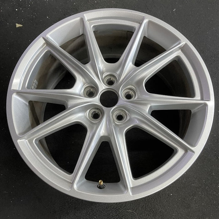 19" MUSTANG 24-26 19x8.5, , V spoke Original OEM Wheel Rim - View 7
