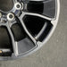 20" SEQUOIA 24-26 20x8, 6 Y spoke, Original OEM Wheel Rim - BLACK - Back View