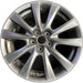 18" MAZDA 3 19-22 18x7 , 10 spoke, metallic silver Original OEM Wheel Rim - Front View
