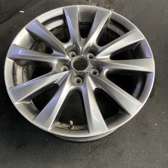 18" MAZDA 3 19-22 18x7 , 10 spoke, metallic silver Original OEM Wheel Rim - View 7