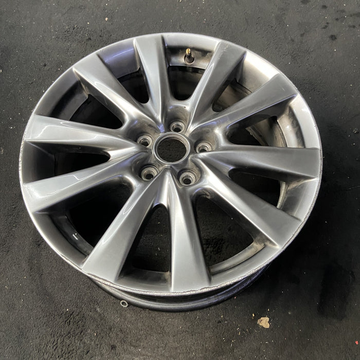 18" MAZDA 3 19-22 18x7 , 10 spoke, metallic silver Original OEM Wheel Rim - View 8