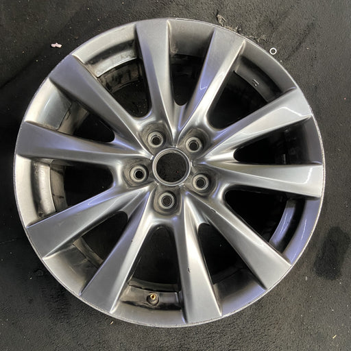 18" MAZDA 3 19-22 18x7 , 10 spoke, metallic silver Original OEM Wheel Rim - Additional View
