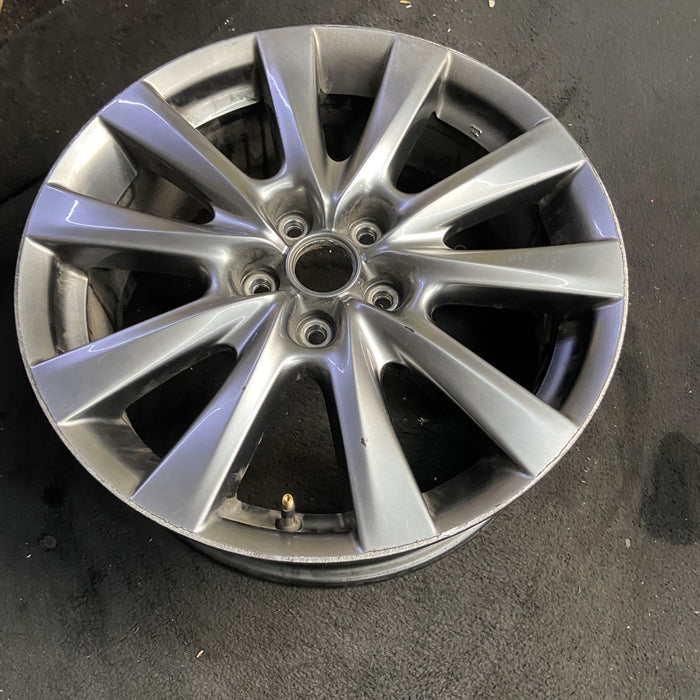 18" MAZDA 3 19-22 18x7 , 10 spoke, metallic silver Original OEM Wheel Rim - View 7