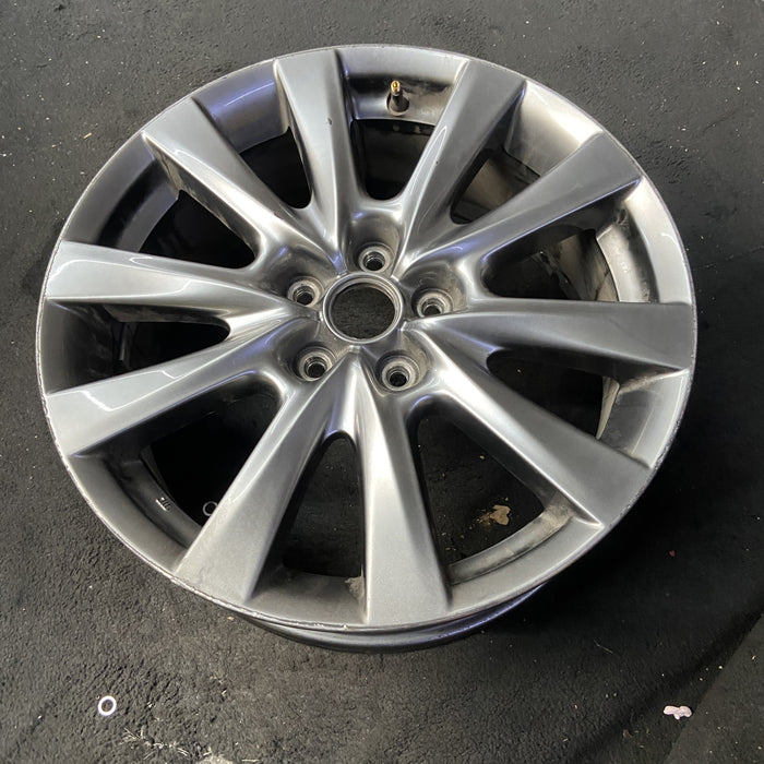 18" MAZDA 3 19-22 18x7 , 10 spoke, metallic silver Original OEM Wheel Rim - View 8